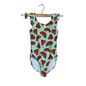 Sovereign Code Watermelon Kids One Piece Swimsuit Blue Size: 6